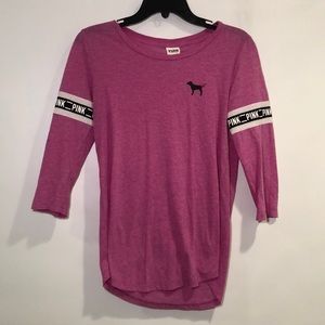 Victoria’s Secret PINK quarter length pink shirt